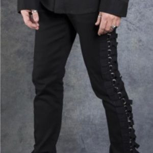 Men’s skinny rock jeans